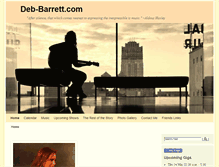 Tablet Screenshot of deb-barrett.com